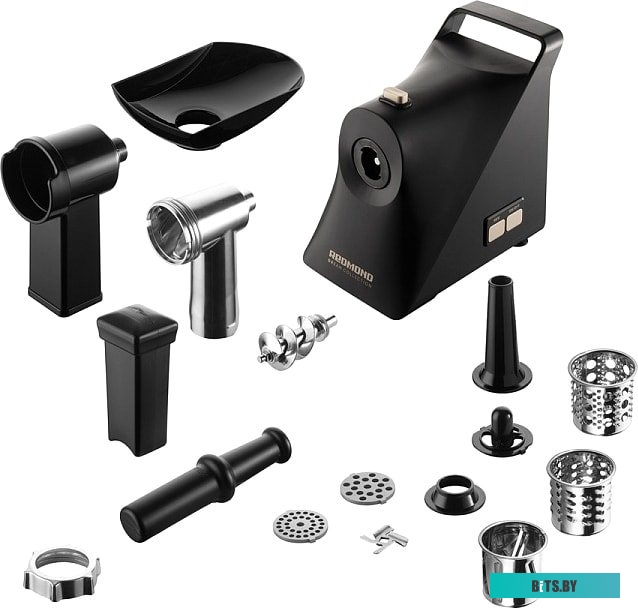 RMG-1244-6 черный/шампань Мясорубка Redmond RMG-1244-6 черный/шампань