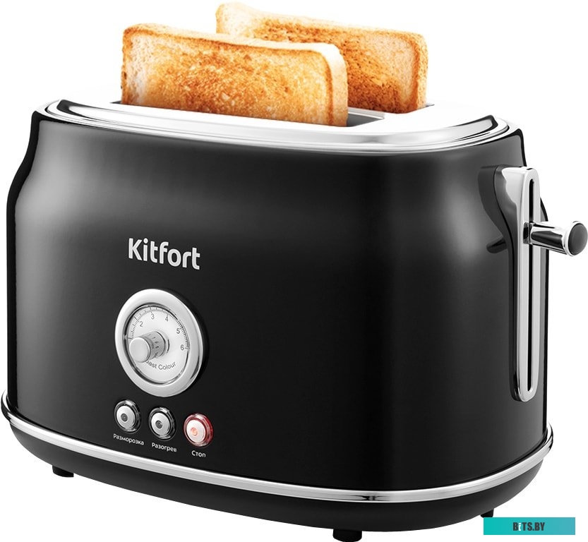 KT-2038-1 Тостер KITFORT KT-2038-1,  черный