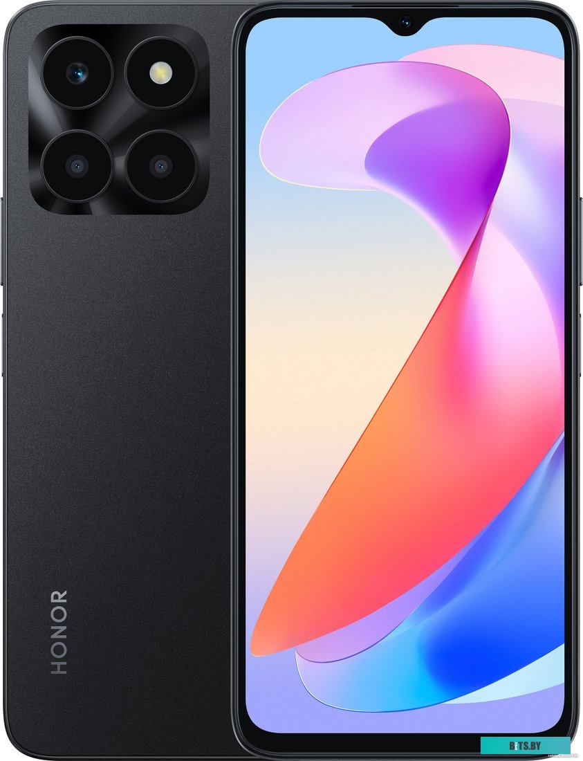 Смартфон HONOR X6a 6GB/128GB международная версия (полночный черный)