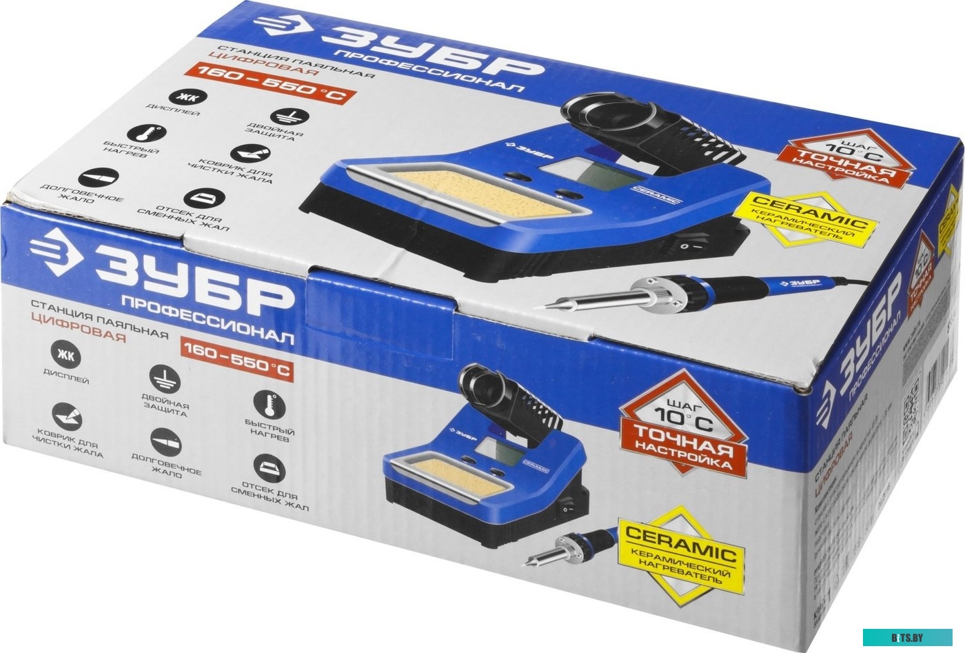 55334 Паяльная станция ЗУБР Мастер 55334,  электрический,  48Вт