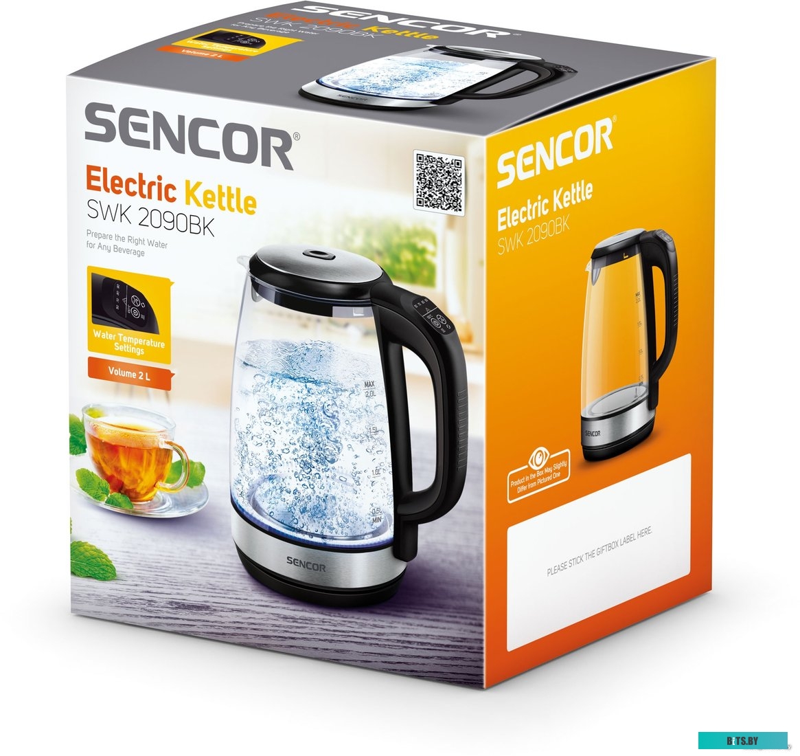 Электрочайник Sencor SWK 2090BK