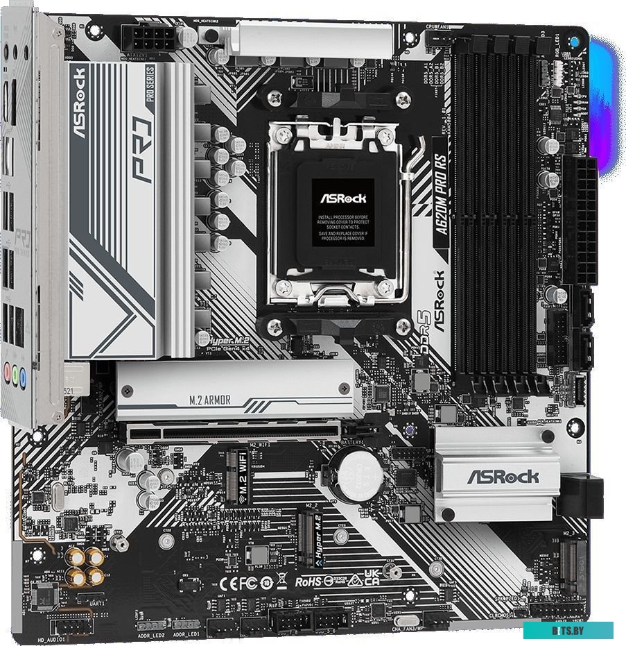 Материнская плата ASRock A620M Pro RS