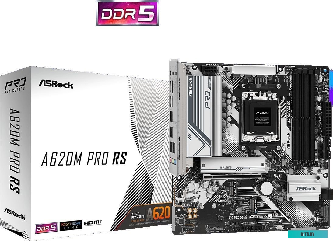 Материнская плата ASRock A620M Pro RS