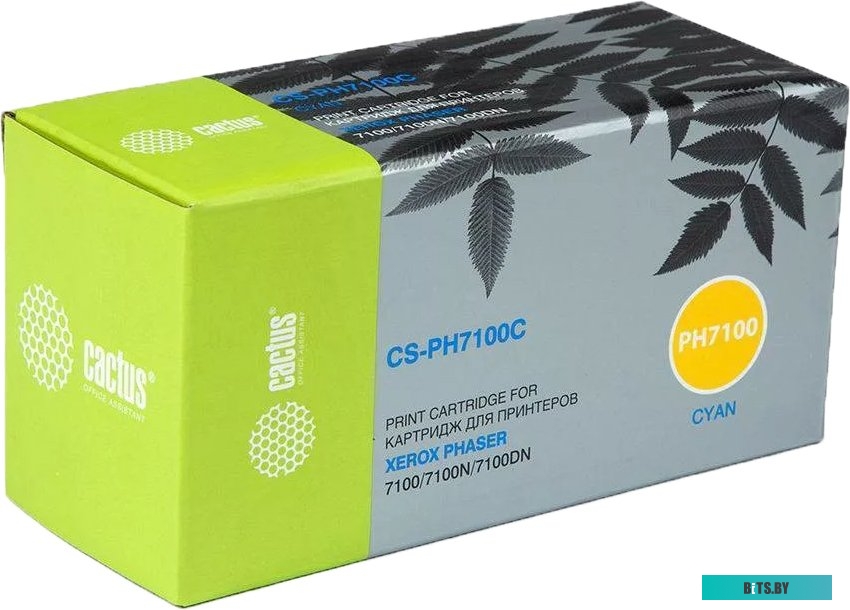 Тонер Картридж Cactus CS-PH7100 106R02612 черный