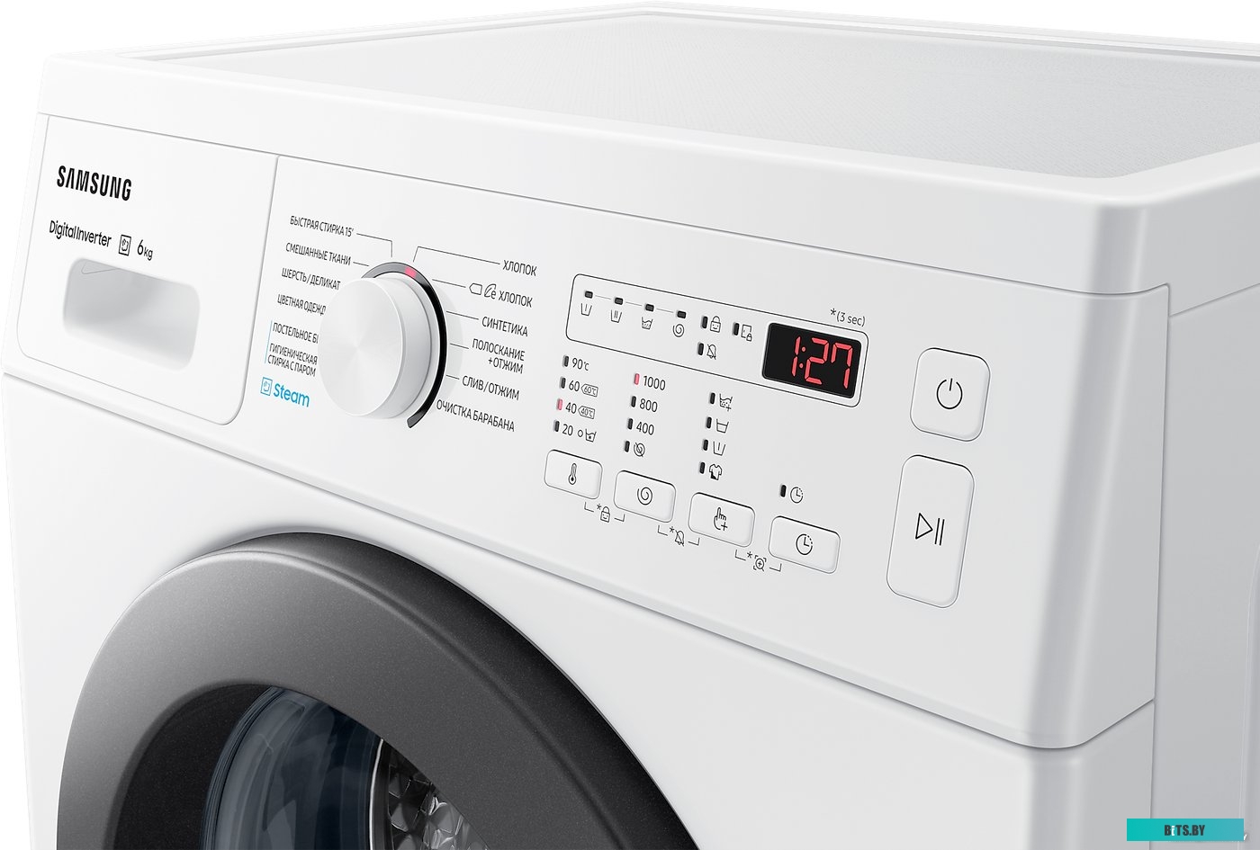 WW60AG4S00VELP Стиральная машина Samsung WW60AG4S00VELP класс: A загр.фронтальная макс.:6кг белый