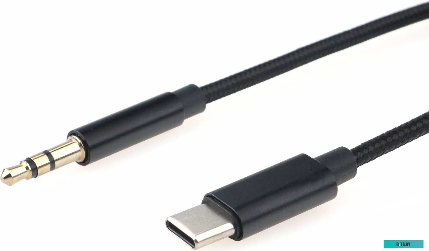 Кабель-переходник Cablexpert USB Type-C/Jack3.5, Mobile, 1м, белый, CCAB-CM35M-1M-W