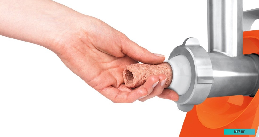 MFW3630I Мясорубка Bosch CompactPower MFW3630I,  белый / оранжевый