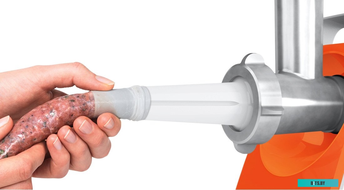 MFW3630I Мясорубка Bosch CompactPower MFW3630I,  белый / оранжевый