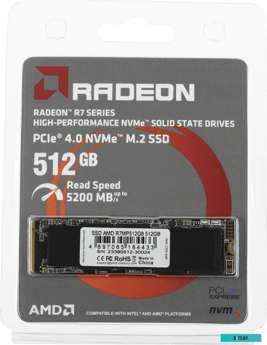 Видеокарта AMD Radeon R7 R7MP512G8