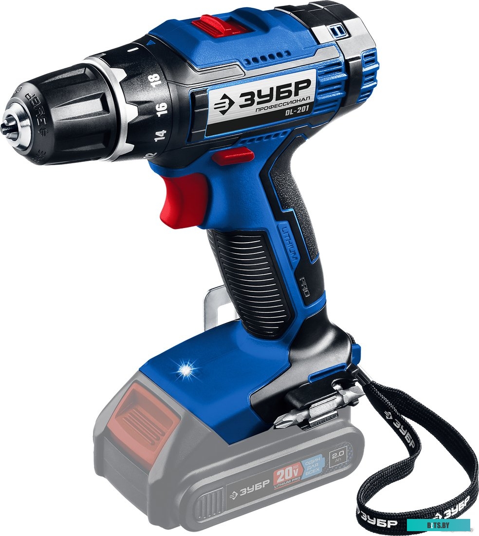 Зубр Профессионал DL-201 (без АКБ)