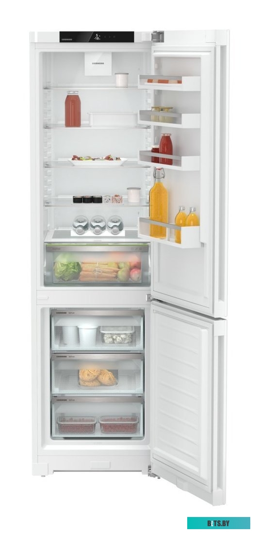 CNd 5703-22 001 Холодильники LIEBHERR/ Pure, EasyFresh, МК NoFrost, 3 контейнера МК, в. 201,5 см, ш. 60 см, улучшенный класс ЭЭ, внутренние ручки, бел