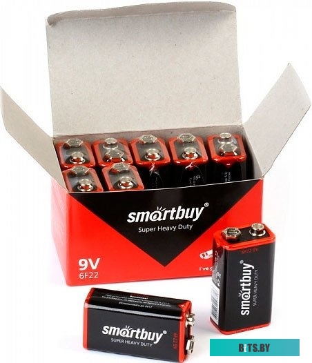 Батарейки SmartBuy 6F22/1S <SBBZ-9V01S>