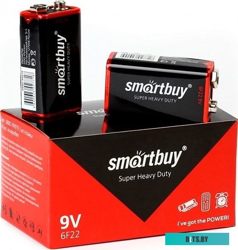 Батарейки SmartBuy 6F22/1S <SBBZ-9V01S>