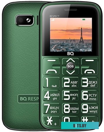 Мобильный телефон BQ-Mobile BQ-1851 Respect (зеленый)