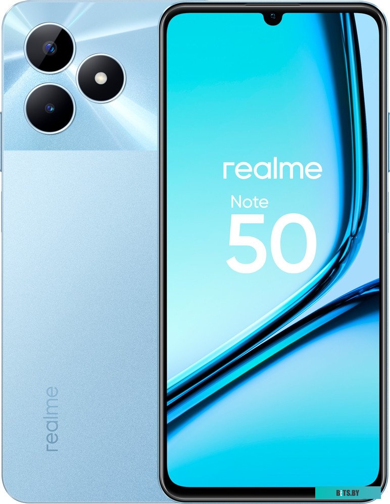 Смартфон Realme Note 50 4GB/128GB (небесный голубой)