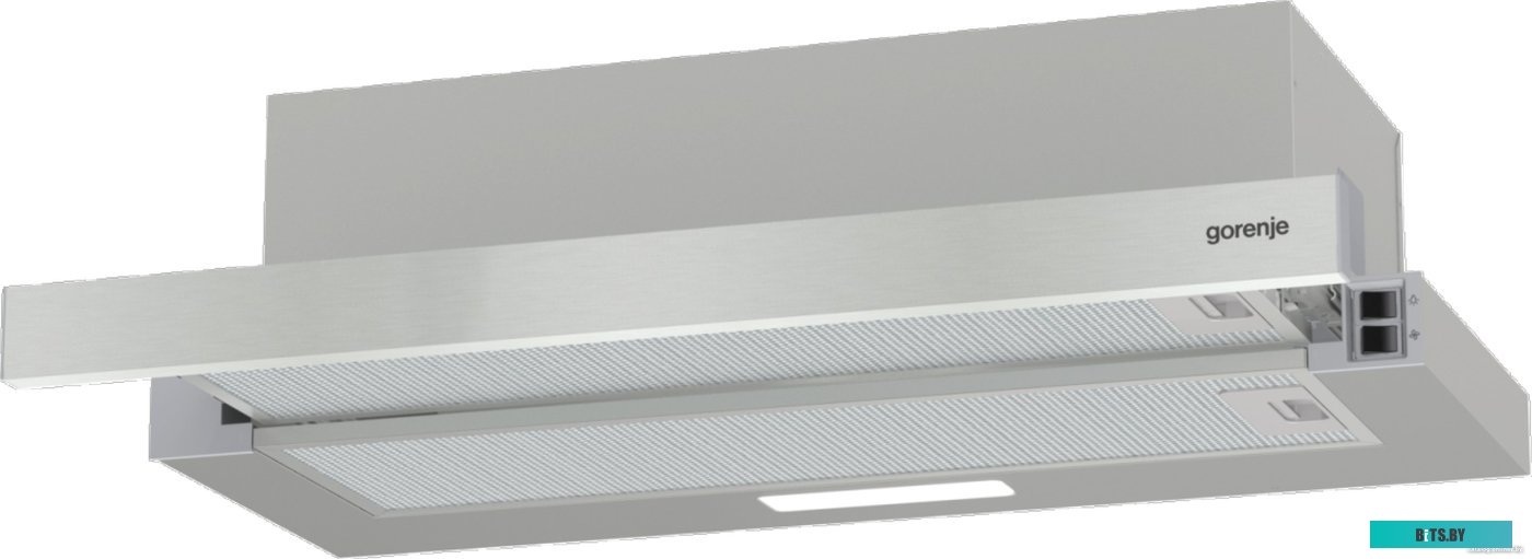 TH606E4X Встраиваемая вытяжка Gorenje TH606E4X, управление кнопочное, нержавеющая сталь