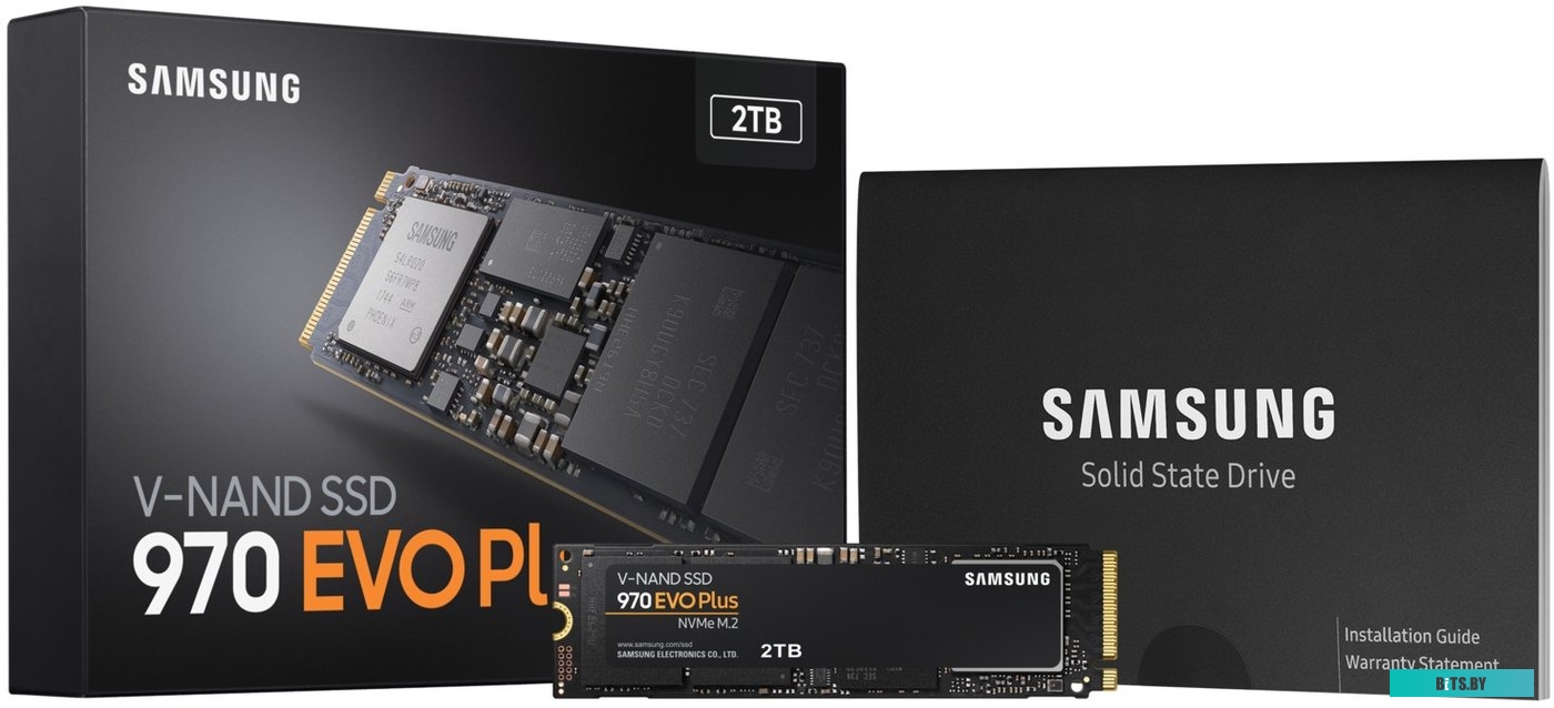 Накопитель SSD Samsung 970 EVO Plus 2Tb MZ-V7S2T0B