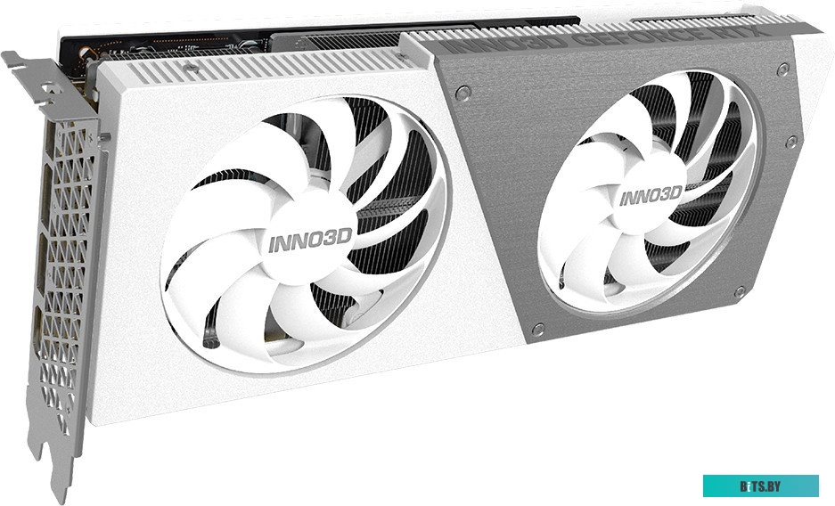 Видеокарта INNO3D GeForce RTX 4070 Ti Super Twin X2 OC White N407TS2-166XX-186156W