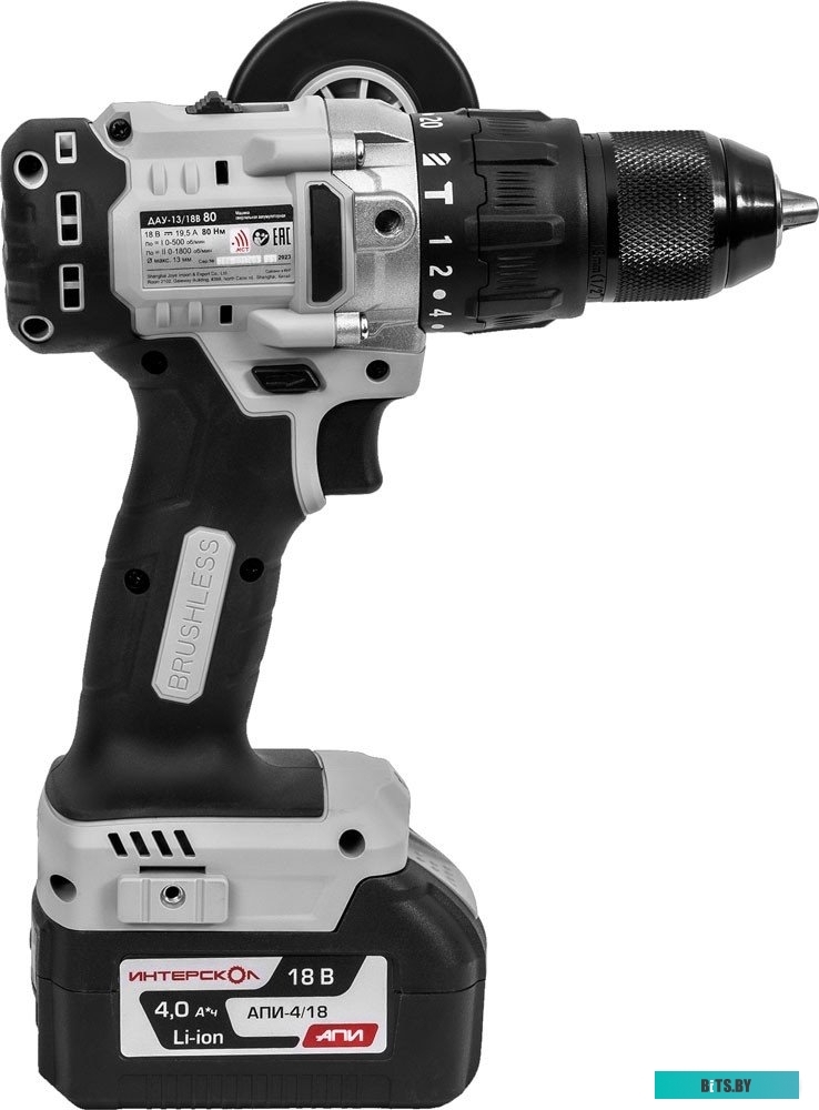 786.4.1.70 Интерскол ДАУ-13/18В (с 1-им АКБ, кейс)