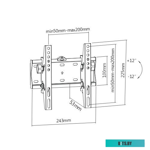 WM-42T-02 Кронштейн для телевизора Gembird WM-42T-02