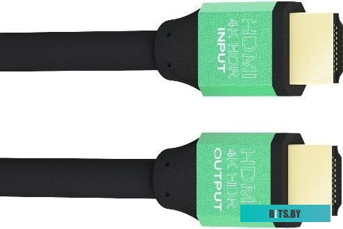 GCR-54753 GCR Кабель 5.0m аудио jack 3.5mm/jack 3.5mm белый, AL case черный, M/M, GCR-54753