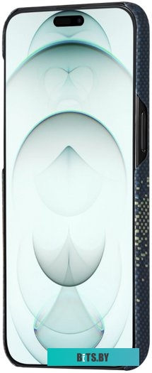 KI1502PMYG Pitaka MagEZ Case 4 для iPhone 15 Pro Max (milky way galaxy, синий)