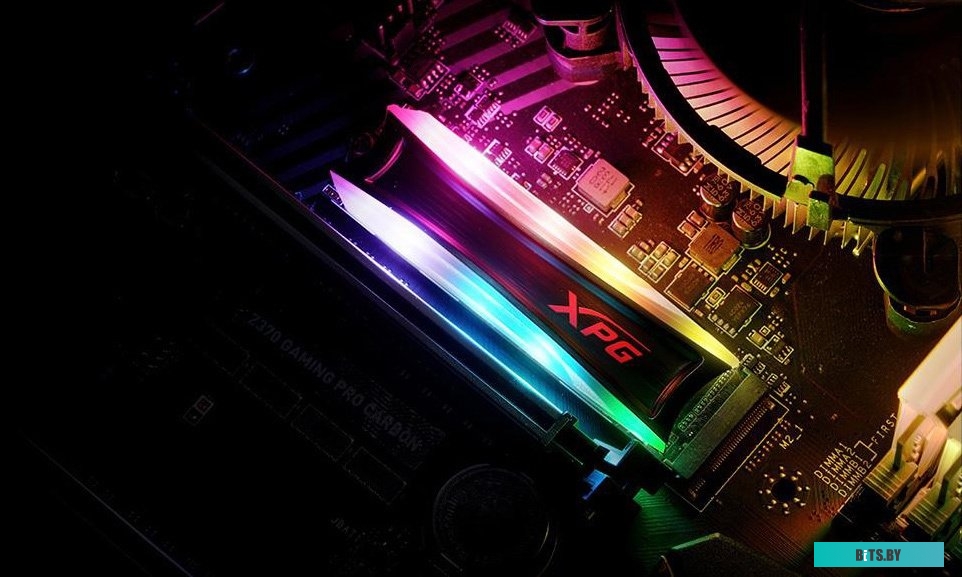 SSD Накопитель ADATA XPG Spectrix S40G RGB 512GB AS40G-512GT-C