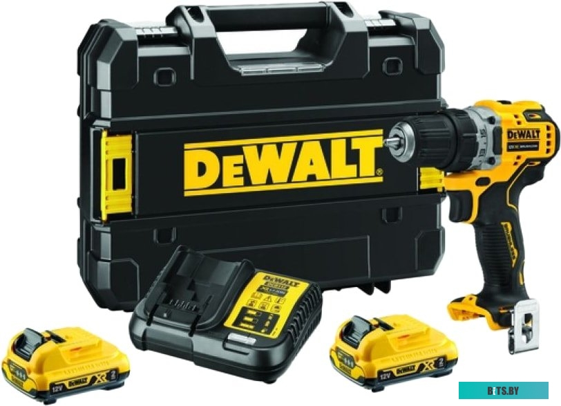 DCD710D2-QW Дрель-шуруповерт DeWALT DCD710D2-QW, 2Ач,  с двумя аккумуляторами