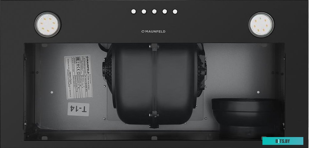 CROSBY POWER 50 WHITE Вытяжка/ Кухонная вытяжка MAUNFELD Crosby Power 50 белый, полновстраиваемая, 1050 м3/ч, 3 скорости, механическое управление, уро