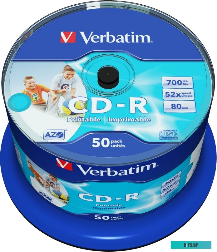 43438 Verbatim 700Mb 52x 43438 (50 шт.)