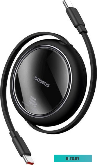 Кабель Baseus Free2Draw Mini Retractable Charging Cable Type-C to Type-C 100W 1m Cluster Black P10364500111-00