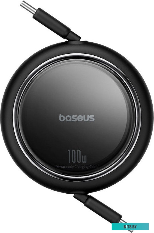 Кабель Baseus Free2Draw Mini Retractable Charging Cable Type-C to Type-C 100W 1m Cluster Black P10364500111-00