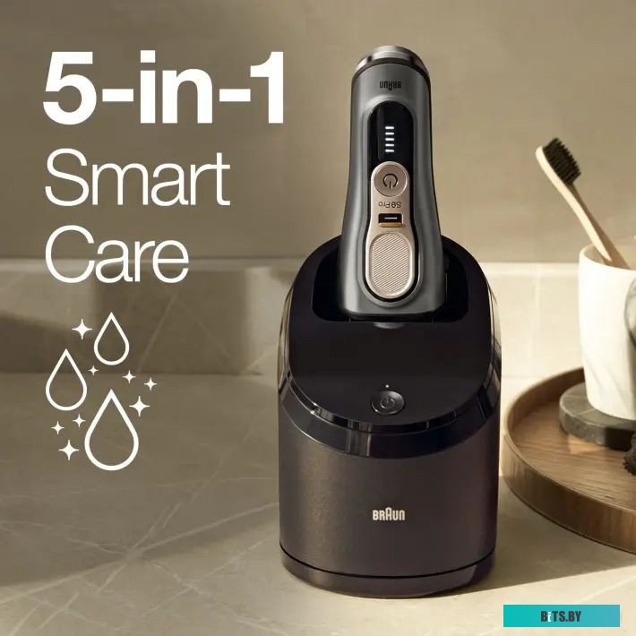 9485CC Бритва сетчатая Braun Series 9 pro 9485cc питан.:аккум. серебристый