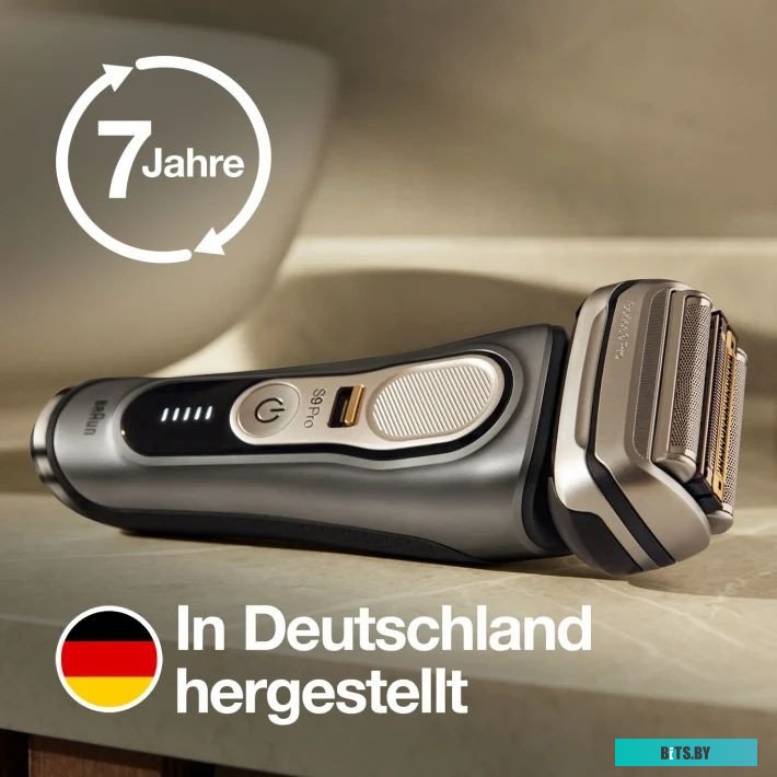 9485CC Бритва сетчатая Braun Series 9 pro 9485cc питан.:аккум. серебристый