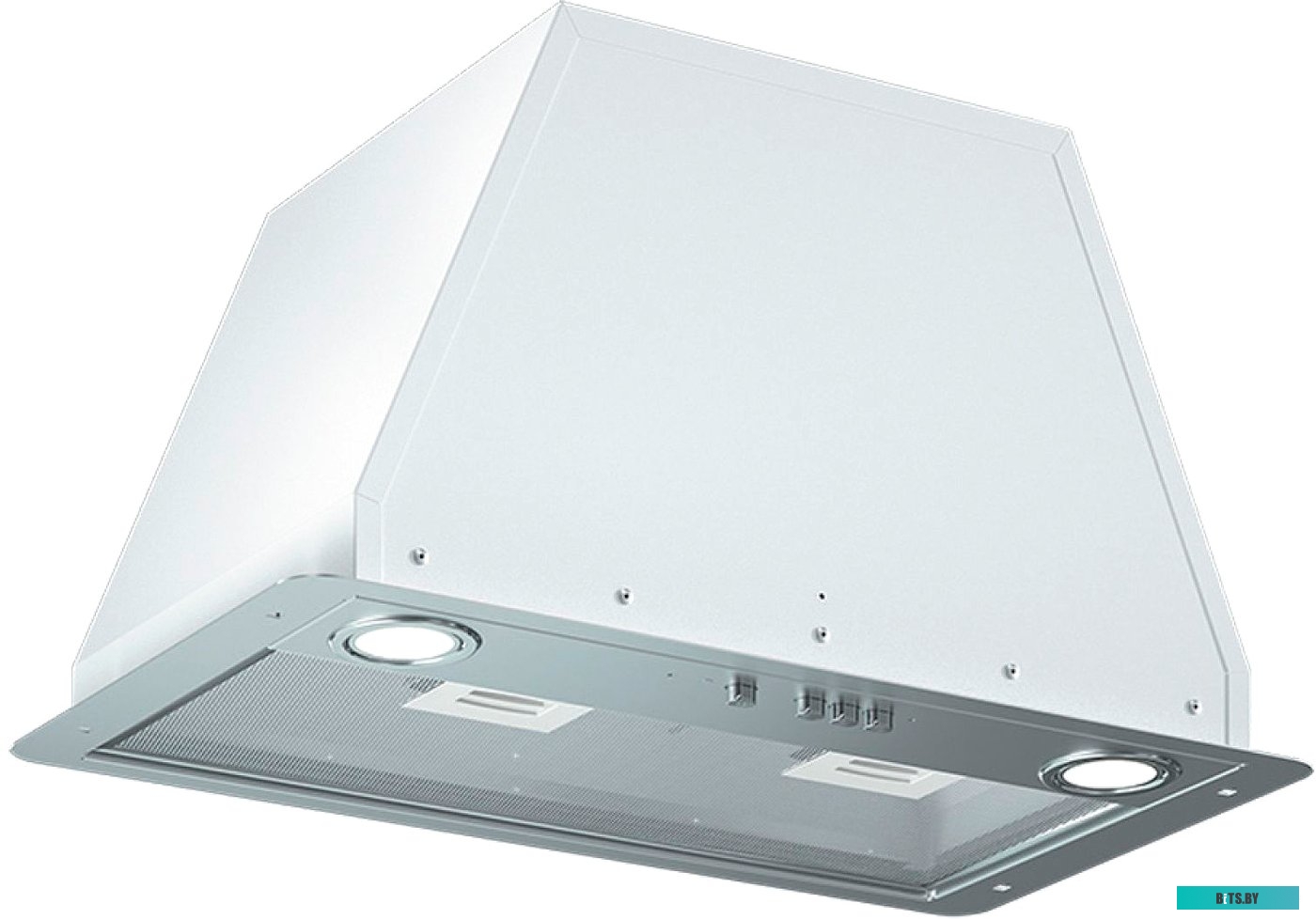 HBB 6035 IX Встраиваемая вытяжка Hyundai HBB 6035 IX, управление кнопочное, серебристый