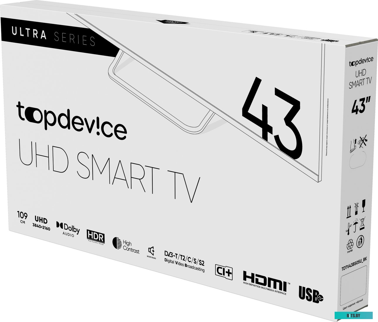 Topdevice TDTV43BS05UBK