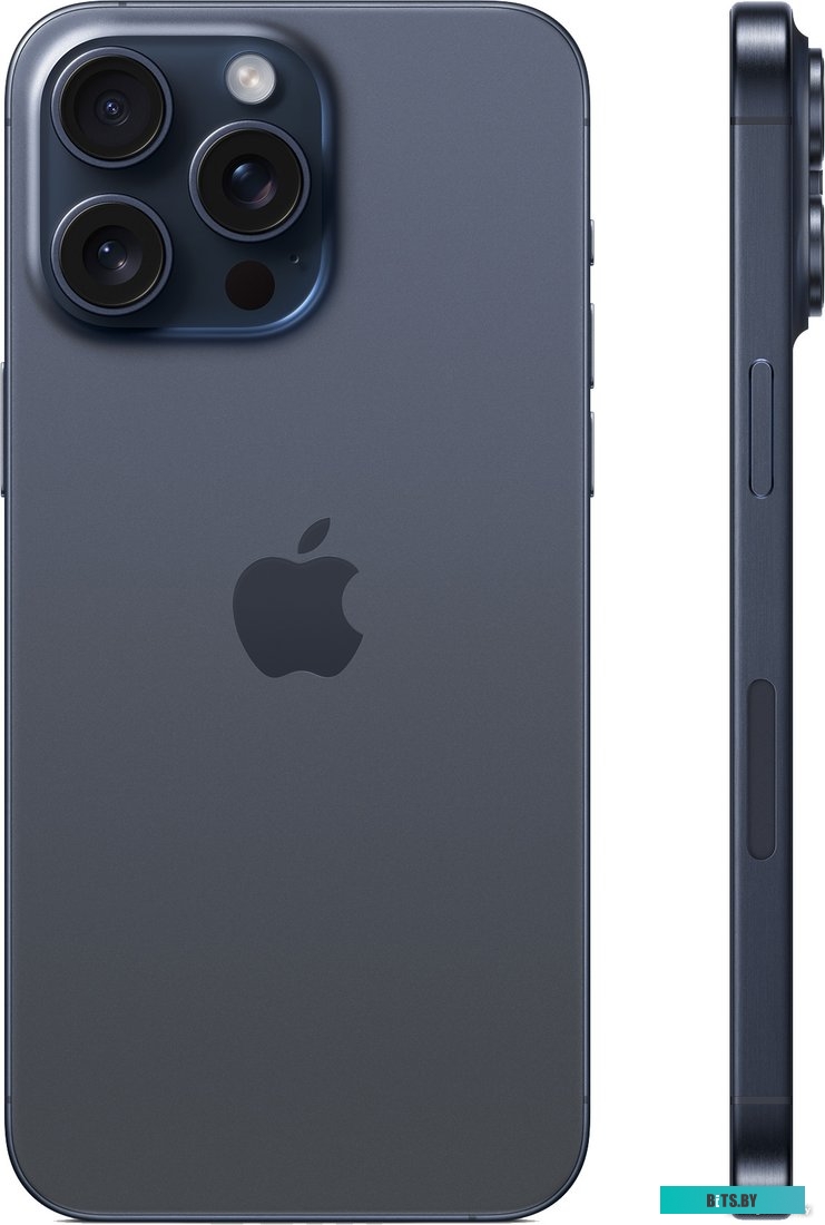 MU6T3AH/A Смартфон Apple A3105 iPhone 15 Pro Max 256Gb синий титан моноблок 3G 4G 6.7" 1290x2796 iOS 17 48Mpix 802.11 a/b/g/n/ac/ax NFC GPS GSM900/180