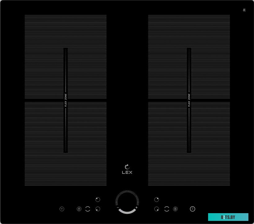 CHYO000189 Индукционная варочная поверхность Lex EVI 640 F BL черный