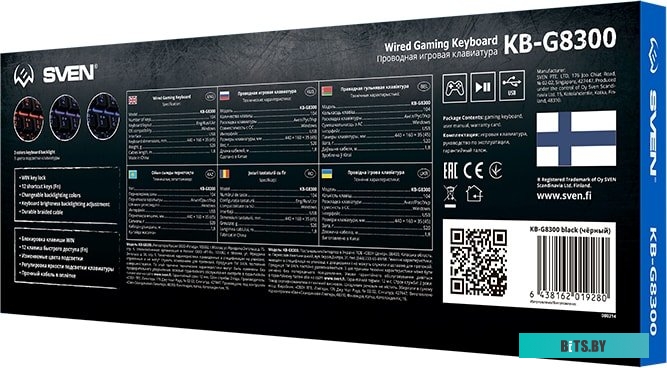 SV-019280 SVEN  Игровая клавиатура SVEN KB-G8300