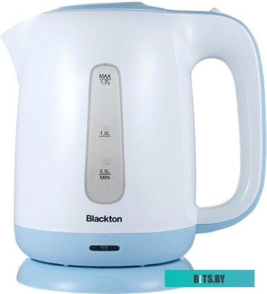 BT KT1730P Чайник электрический BLACKTON Bt KT1730P, 2200Вт, белый и бирюзовый