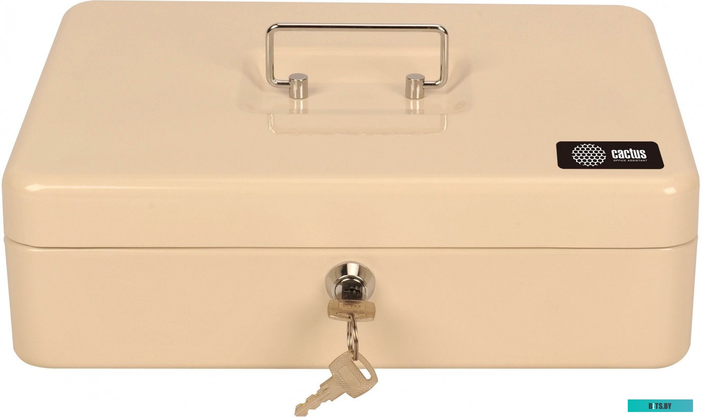 CS-CB-004WT Ящик для денег Cactus CS-CB-004WT 90x300x240 бежевый