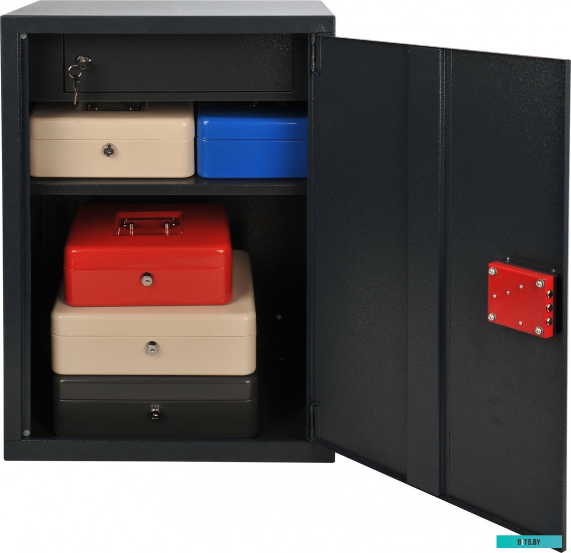 CS-CB-004WT Ящик для денег Cactus CS-CB-004WT 90x300x240 бежевый