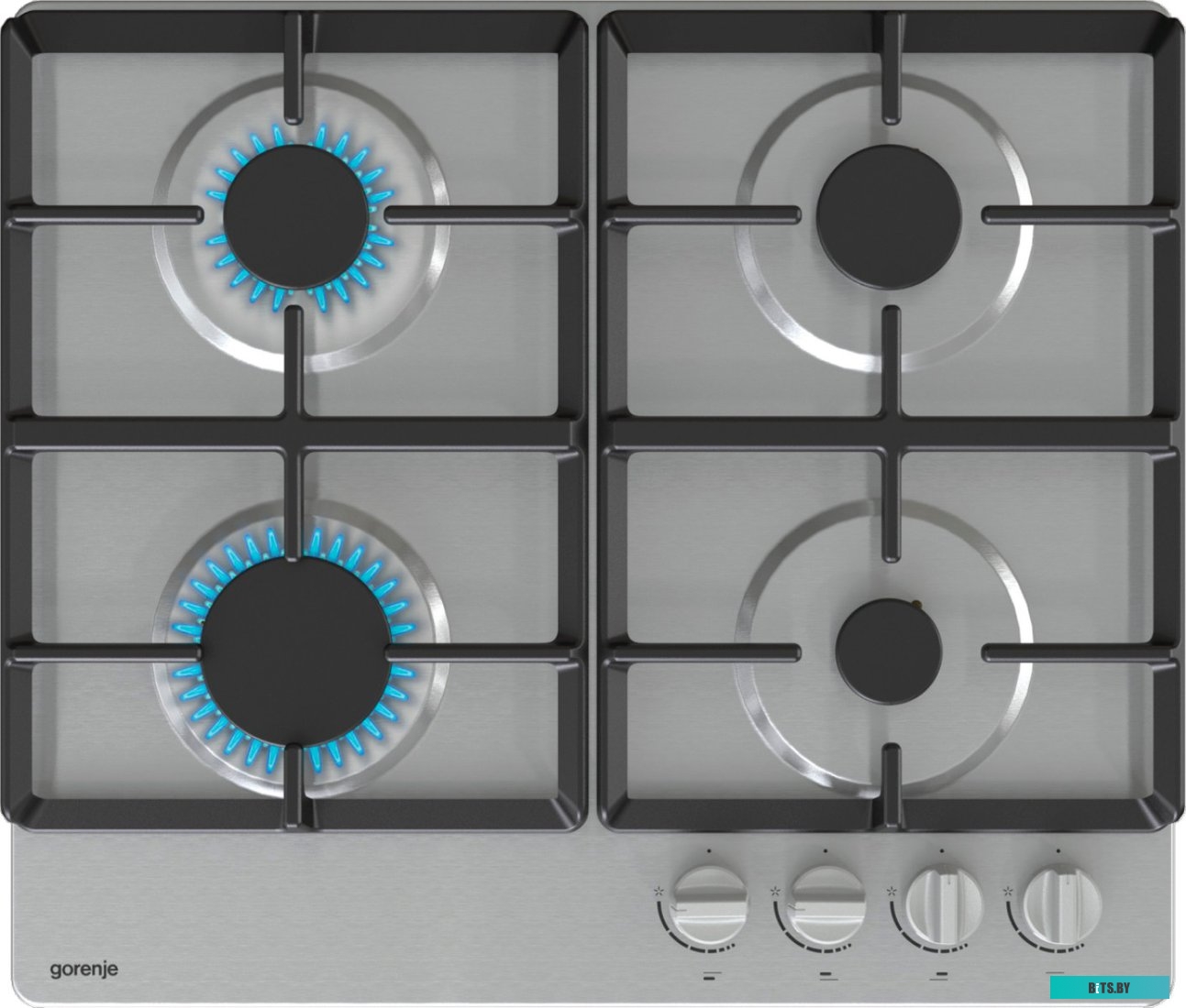 G641XHF Газовая варочная поверхность Gorenje G641XHF серебристый