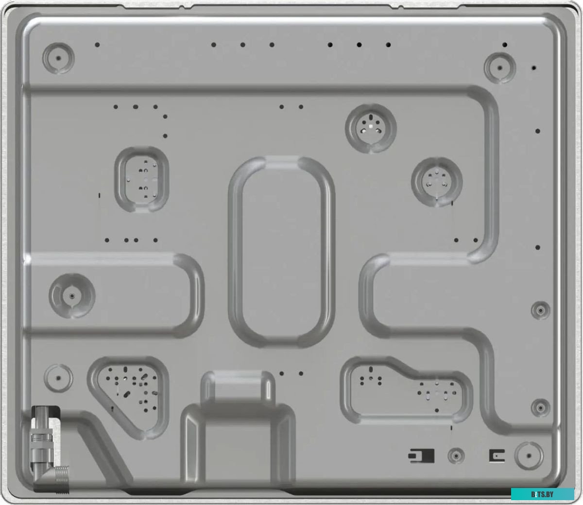 G641XHF Газовая варочная поверхность Gorenje G641XHF серебристый