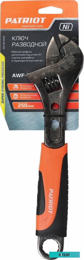 350002025 Ключ разводной Patriot AWF-250 [350002025]