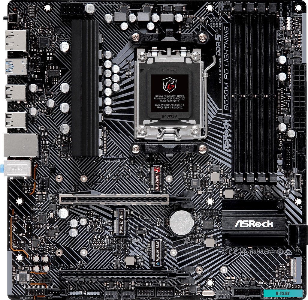 Материнская плата ASRock B650M PG Lightning