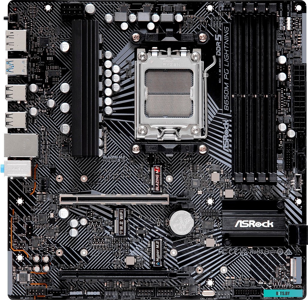 Материнская плата ASRock B650M PG Lightning