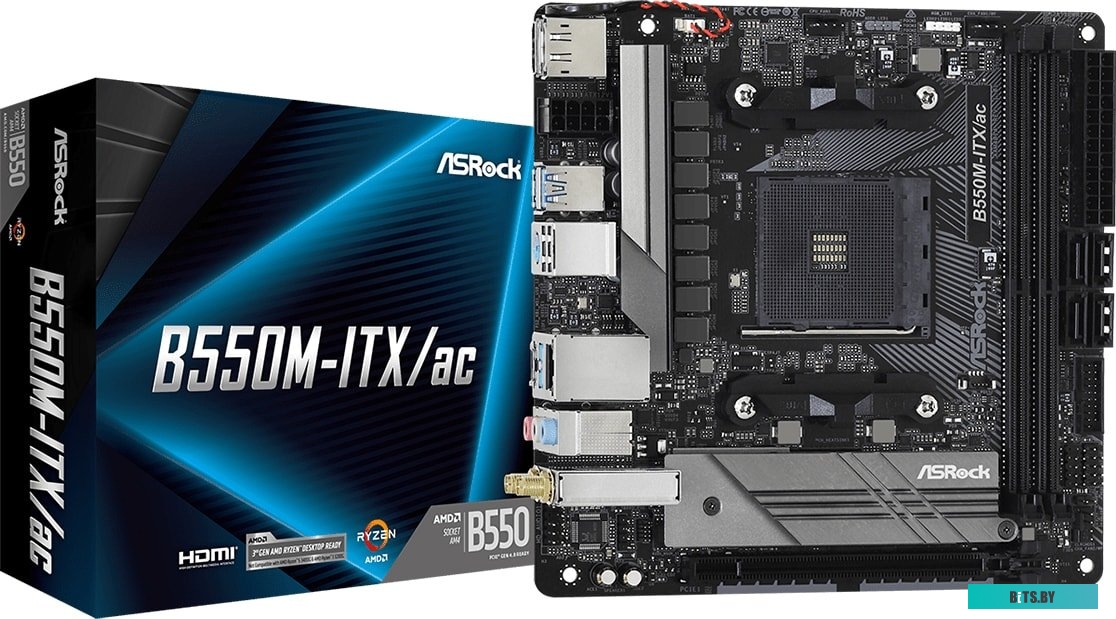 Материнская плата ASRock B550M-ITX/ac