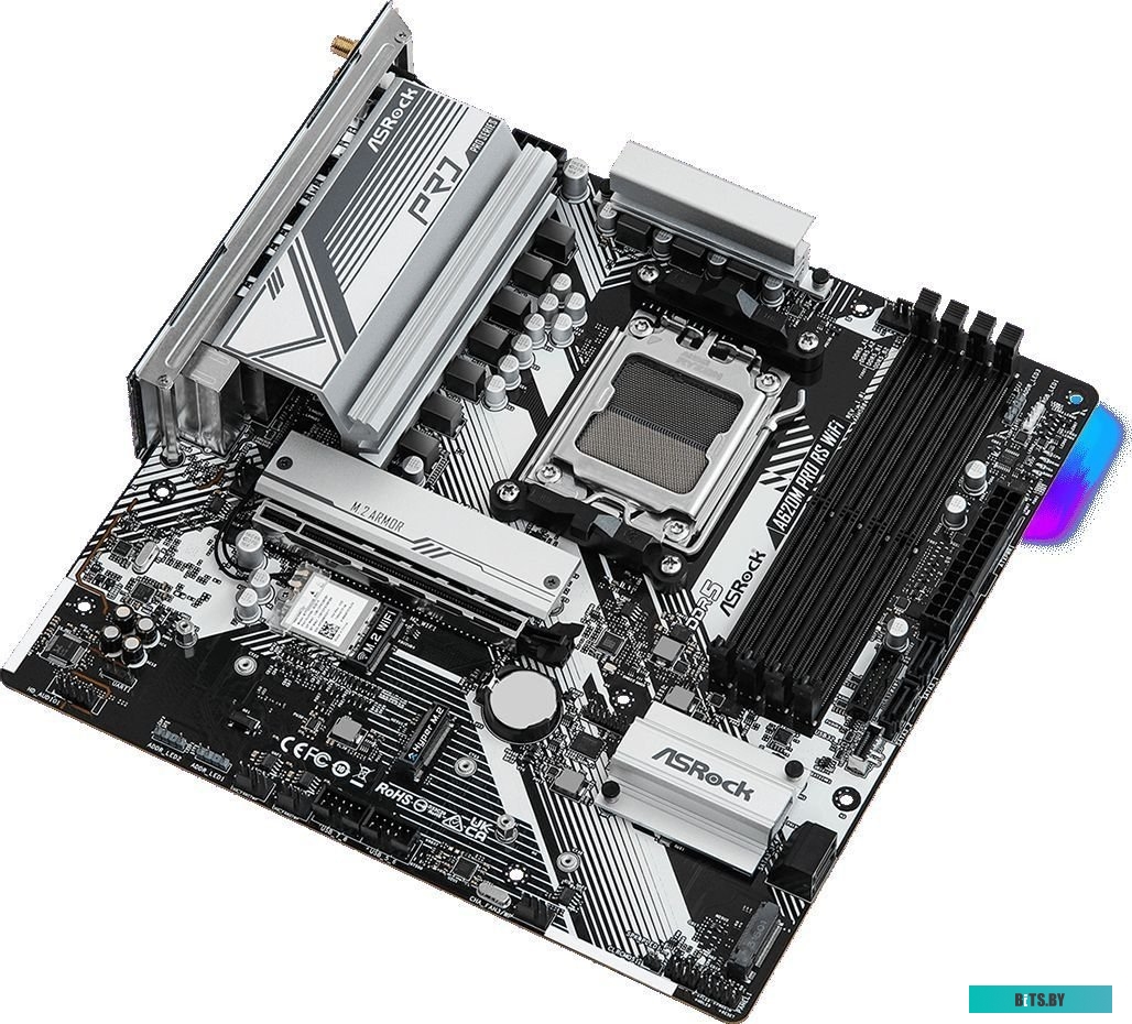 Материнская плата ASRock A620M Pro RS WiFi