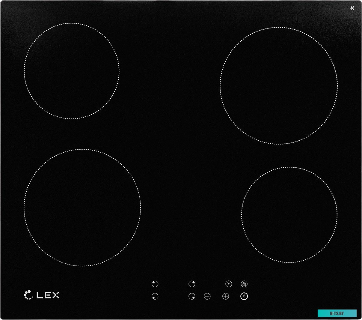CHYO000207 Варочная поверхность Lex EVH 640-0 BL черный